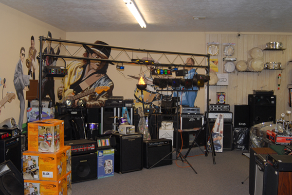 Tons of wind instruments