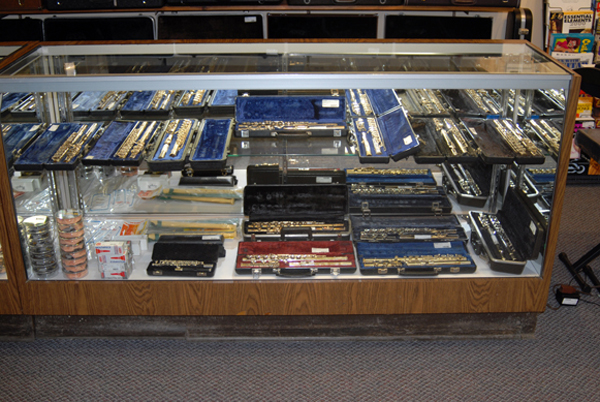 Tons of wind instruments